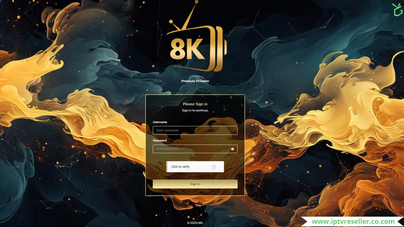 8K Strong iptv reseller panel