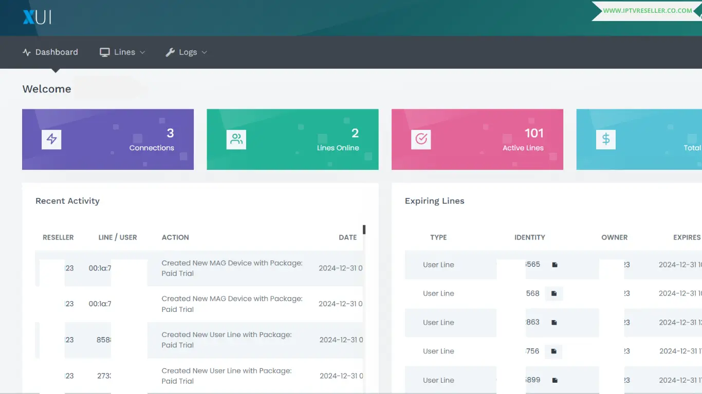 KY iptv reseller panel